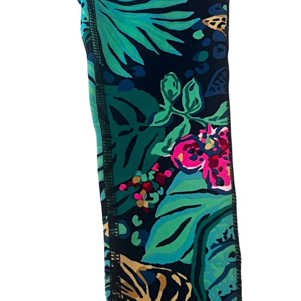 Lilly Pulitzer Luxletic Mini Weekender Low Tide Navy Life of the Party Small - Picture 8 of 10